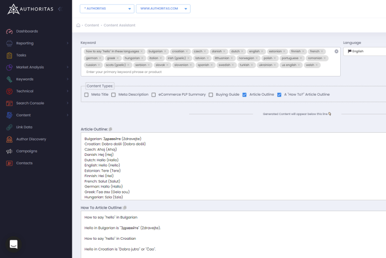 Using AI to write content like a native